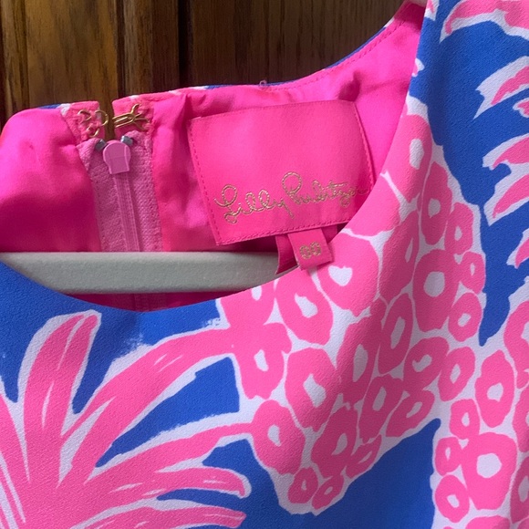 Lilly Pulitzer dress, skirted romper, size 00, Vibrant colors! - Picture 3 of 4